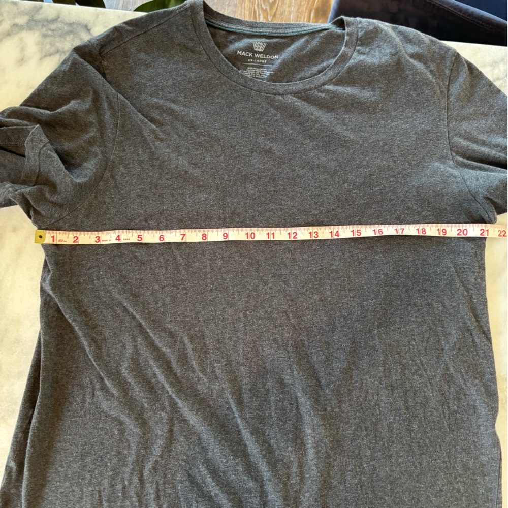 Mack Weldon Pima Crew Neck T-Shirt Sz XXL - Picture 7 of 8
